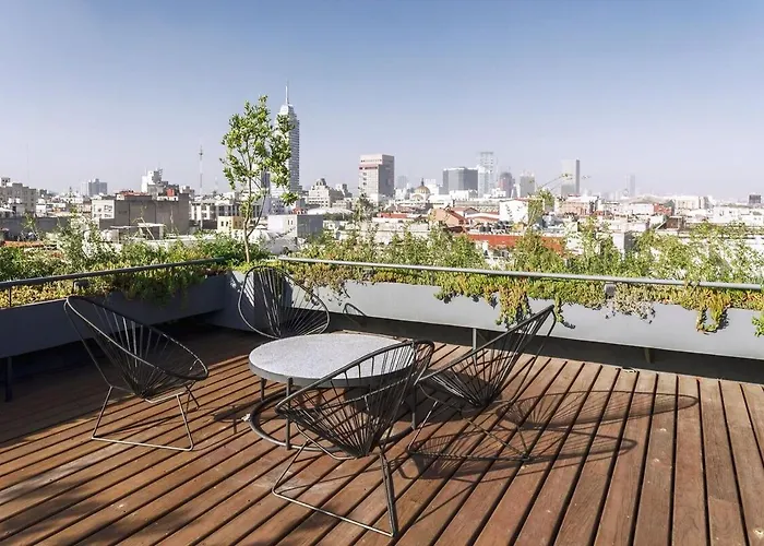 Apartamento Guau Camina Al Zócalo Rooftop, Vigilancia México DF